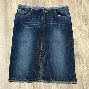 Y2K Bubblegum denim jean skirt size‎ 5